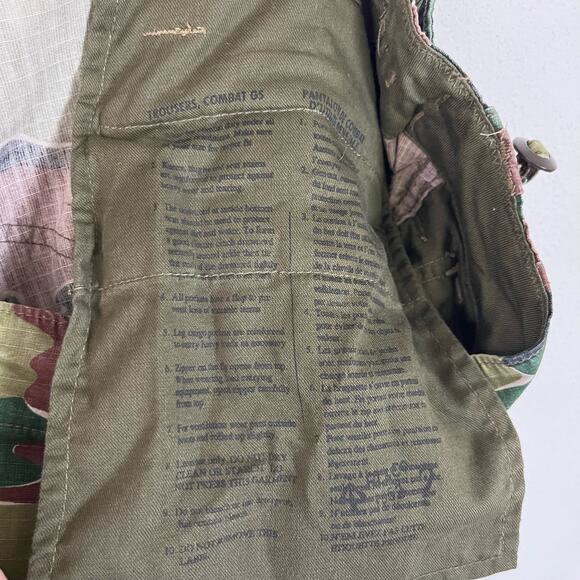 Vintage Polo Ralph Lauren RLPC Camo Army OG 107 Pants //‎ Size 36 x 32 - Picture 3 of 8